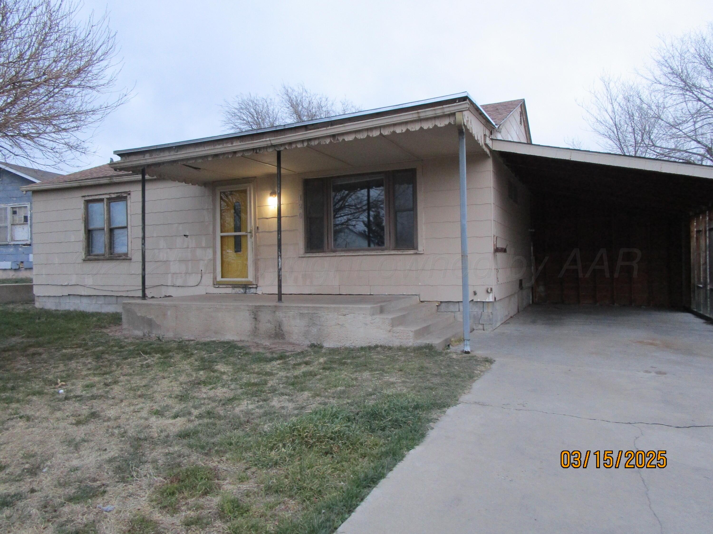 120 Elm Street Borger, TX 79007 - Photo 1 of 11 a view of house