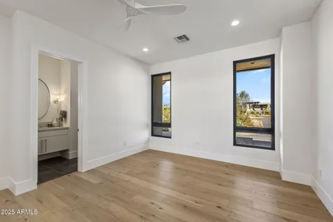 a view of livingroom with furniture and wooden floor