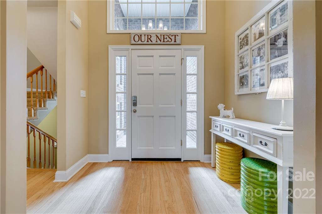 1358 Crown Ridge Drive Fort Mill, SC 29708 - Photo 3 of 47 a view of an entryway with wooden floor