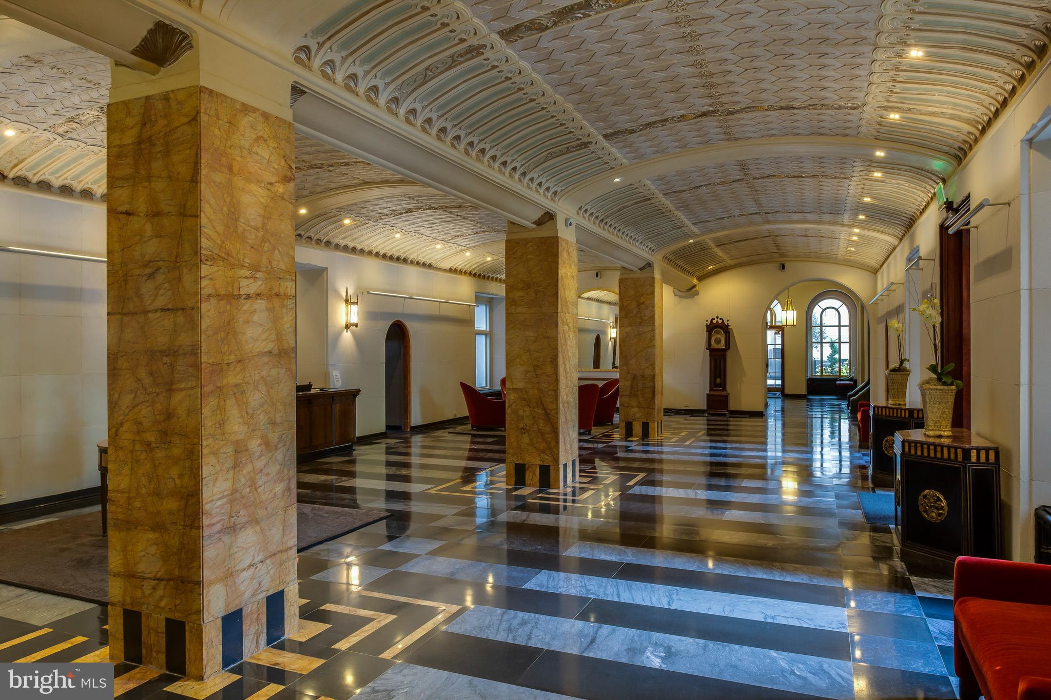 1901 Walnut Street, Unit 2E Philadelphia, PA 19103 - Photo 2 of 21 a view of lobby with mirror