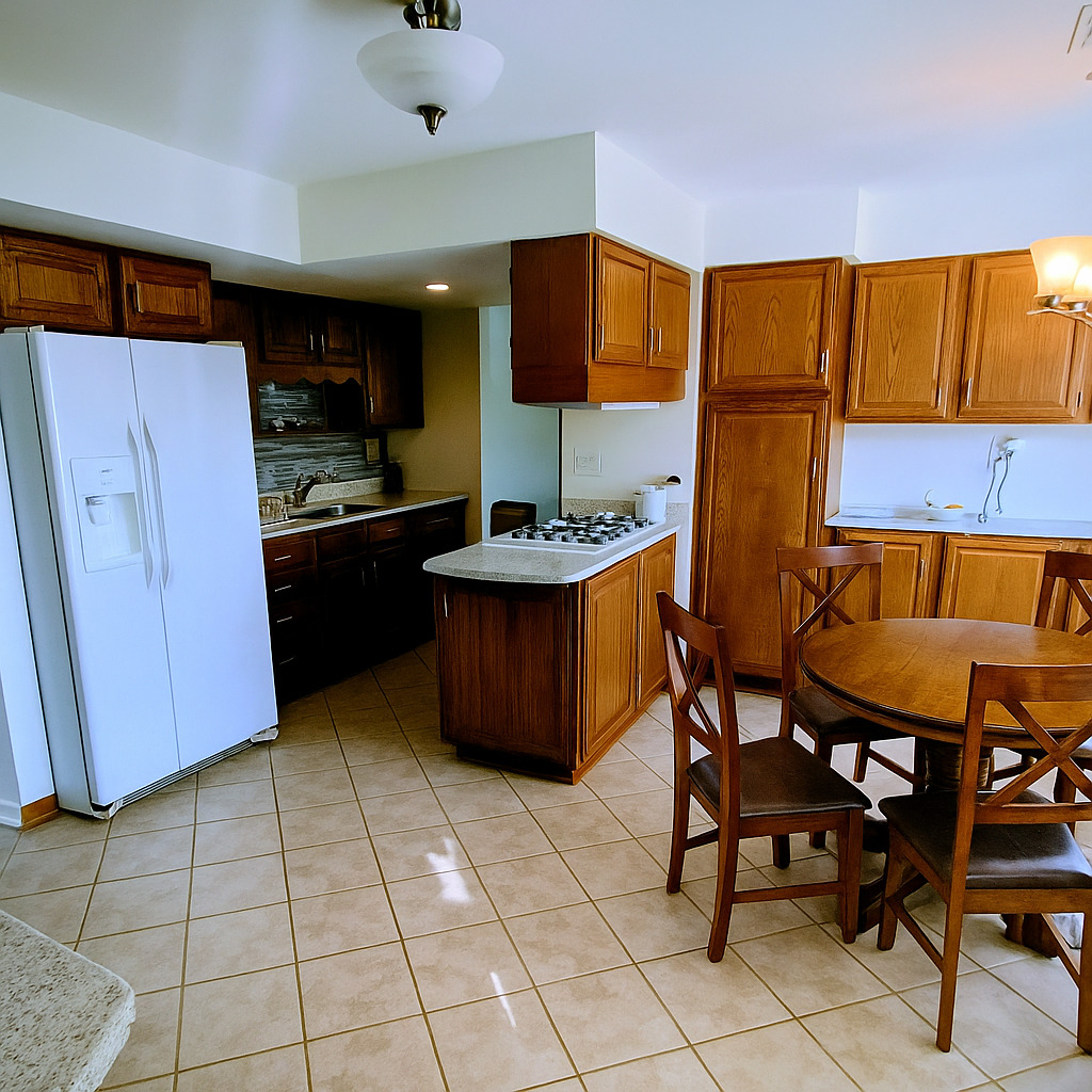 1367 South Elizabeth Street Lombard, IL 60148 - Photo 10 of 21 a kitchen with stainless steel appliances a sink and a refrigerator