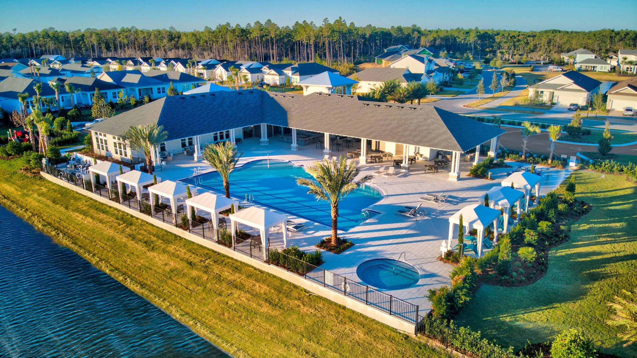 40 Dunns Circle Inlet Beach, FL 32461 - Photo 63 of 69 a view of a house with outdoor space and sitting area