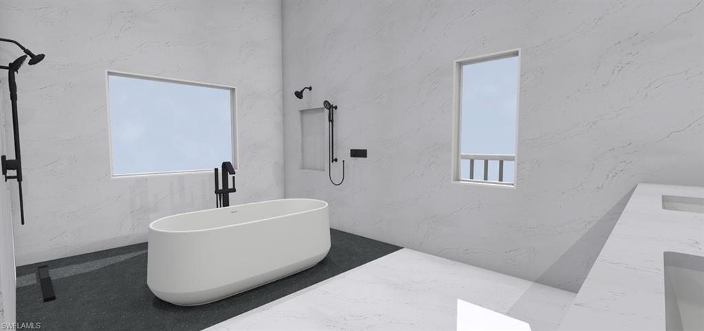 217 3rd Street Bonita Springs, FL 34134 - Photo 10 of 14 a bathroom with a sink and a mirror