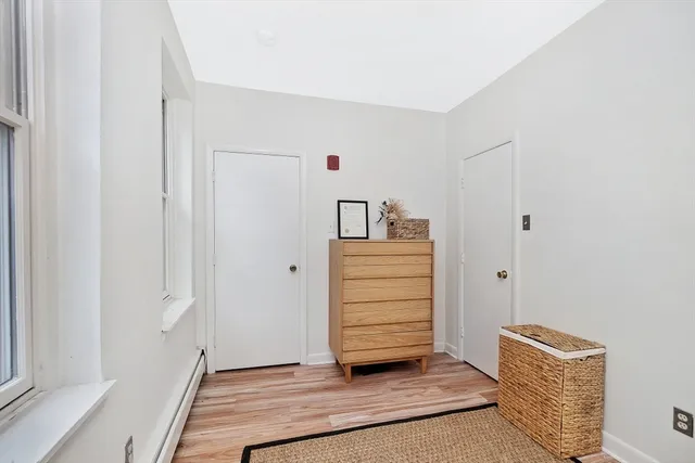 a view of closet area