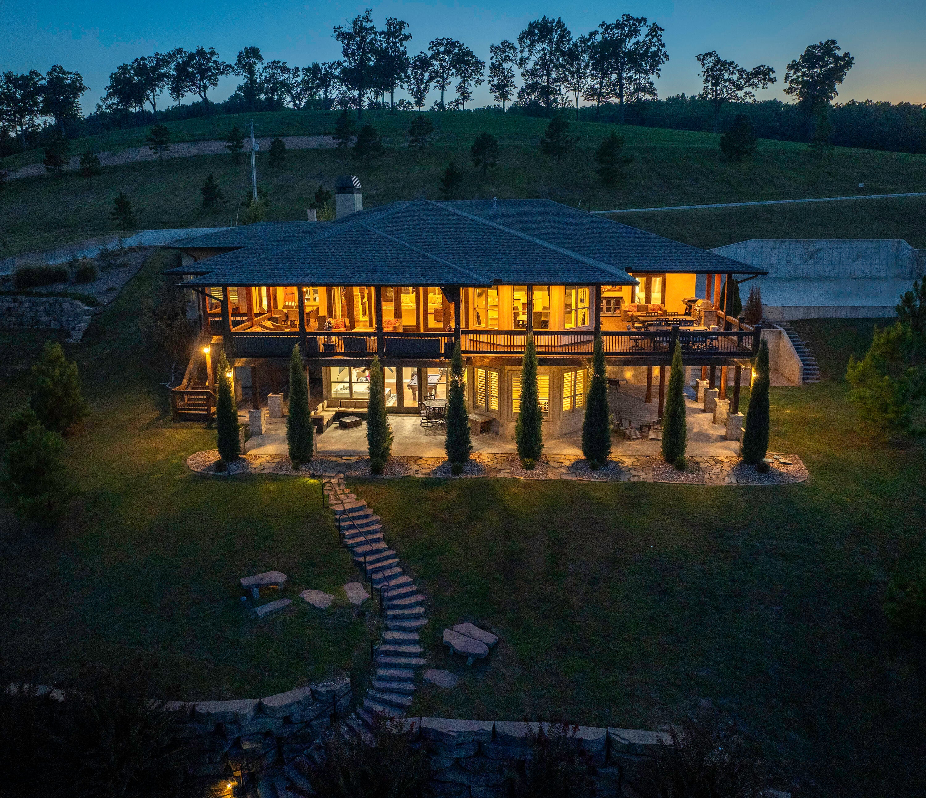 33460 South 595 Road Jay, OK 74346 - Photo 2 of 48 DroneShanaBigHouse091225_0431-HDR-Edit