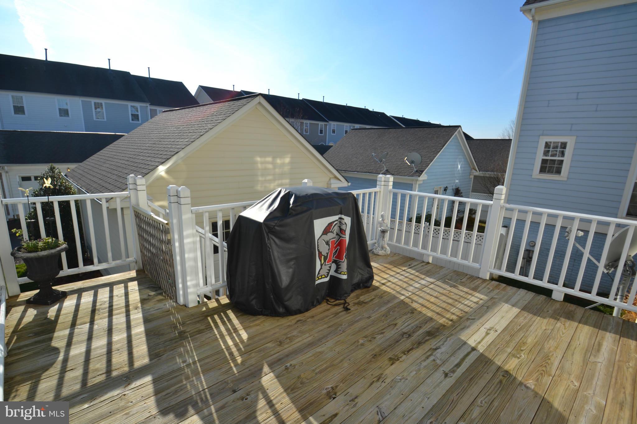 9003 Bealls Farm Road Frederick, MD 21704 - Photo 27 of 30 View From Deck of Courtyard , Patio and Garage