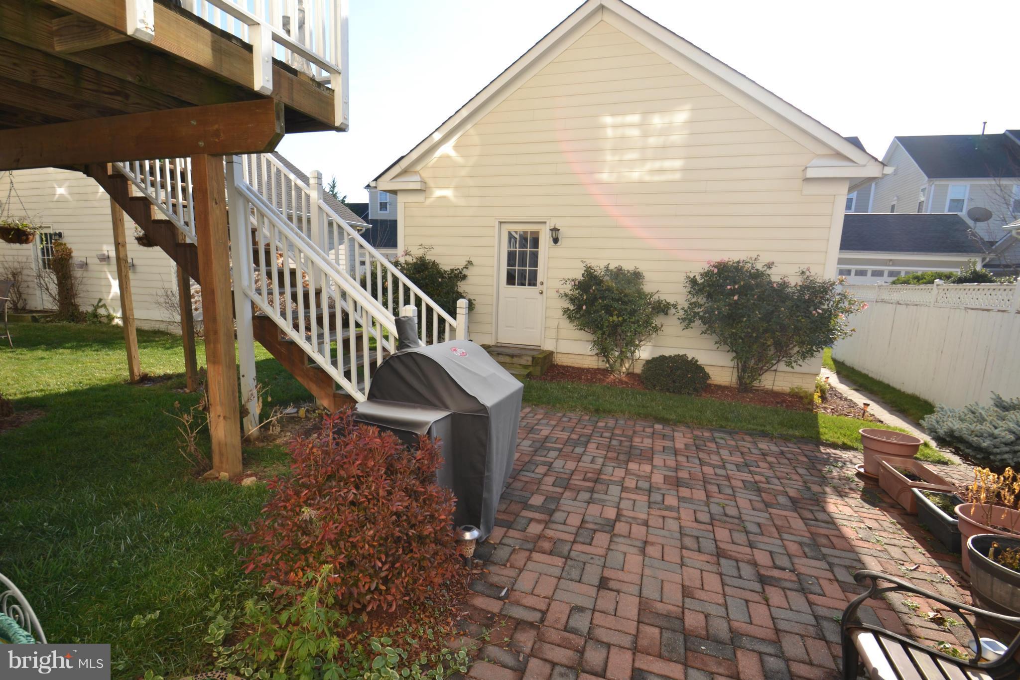 9003 Bealls Farm Road Frederick, MD 21704 - Photo 28 of 30 Patio and Courtyard Between Home and Garage