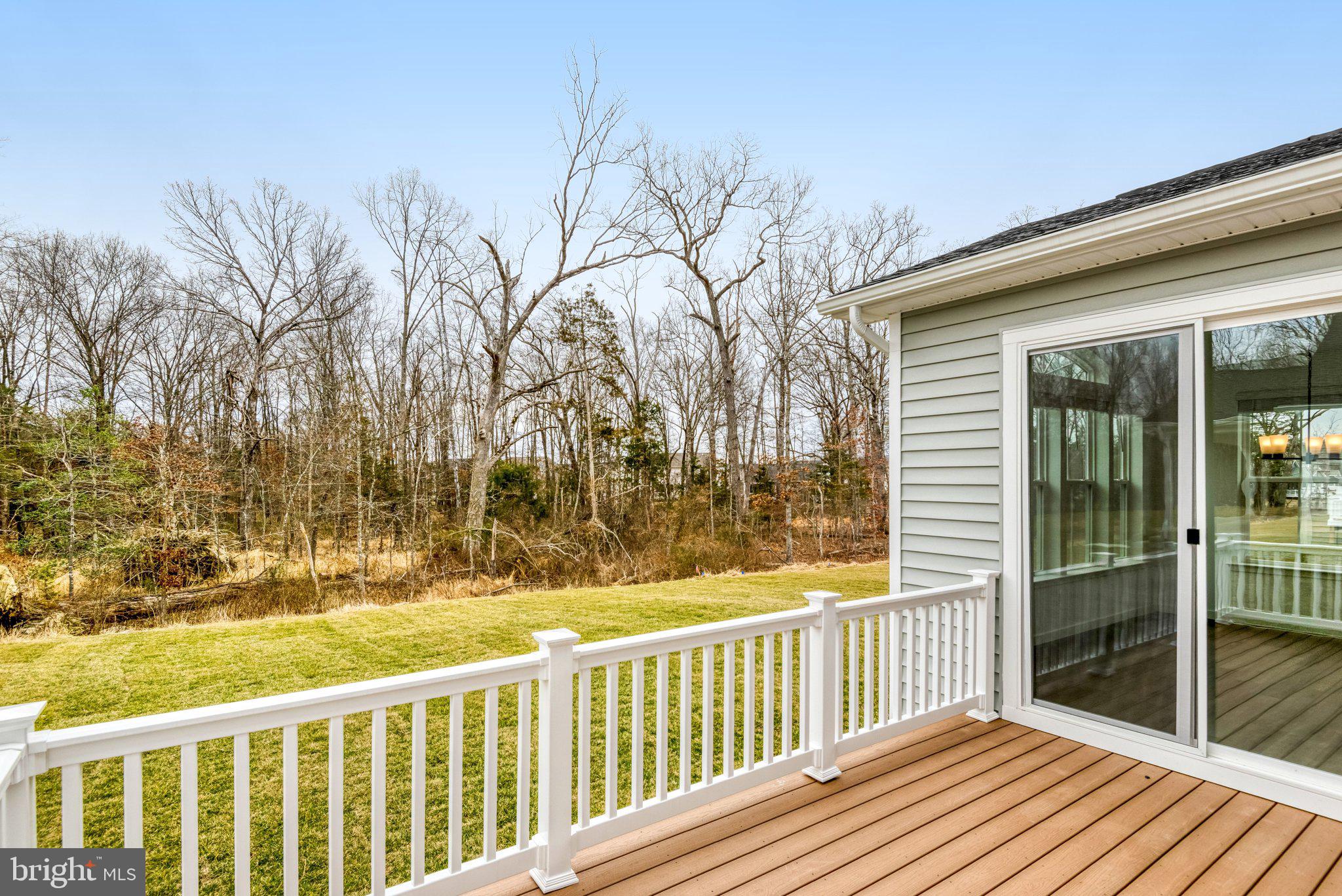2071 Springvale Drive Bealeton, VA 22712 - Photo 63 of 64 a view of balcony with wooden floor and fence