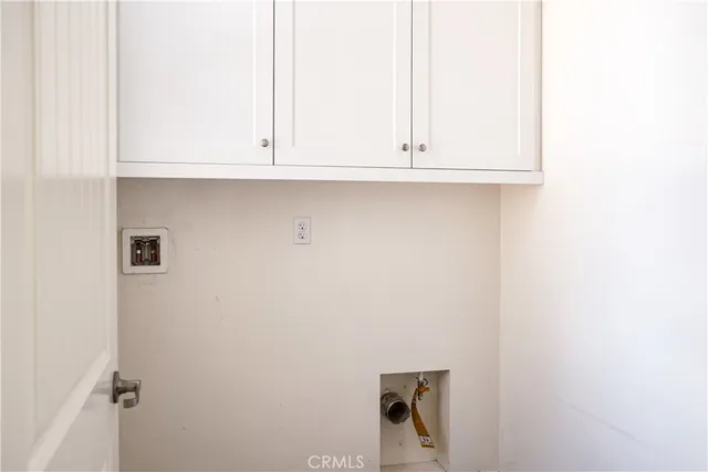 a view of white cabinets