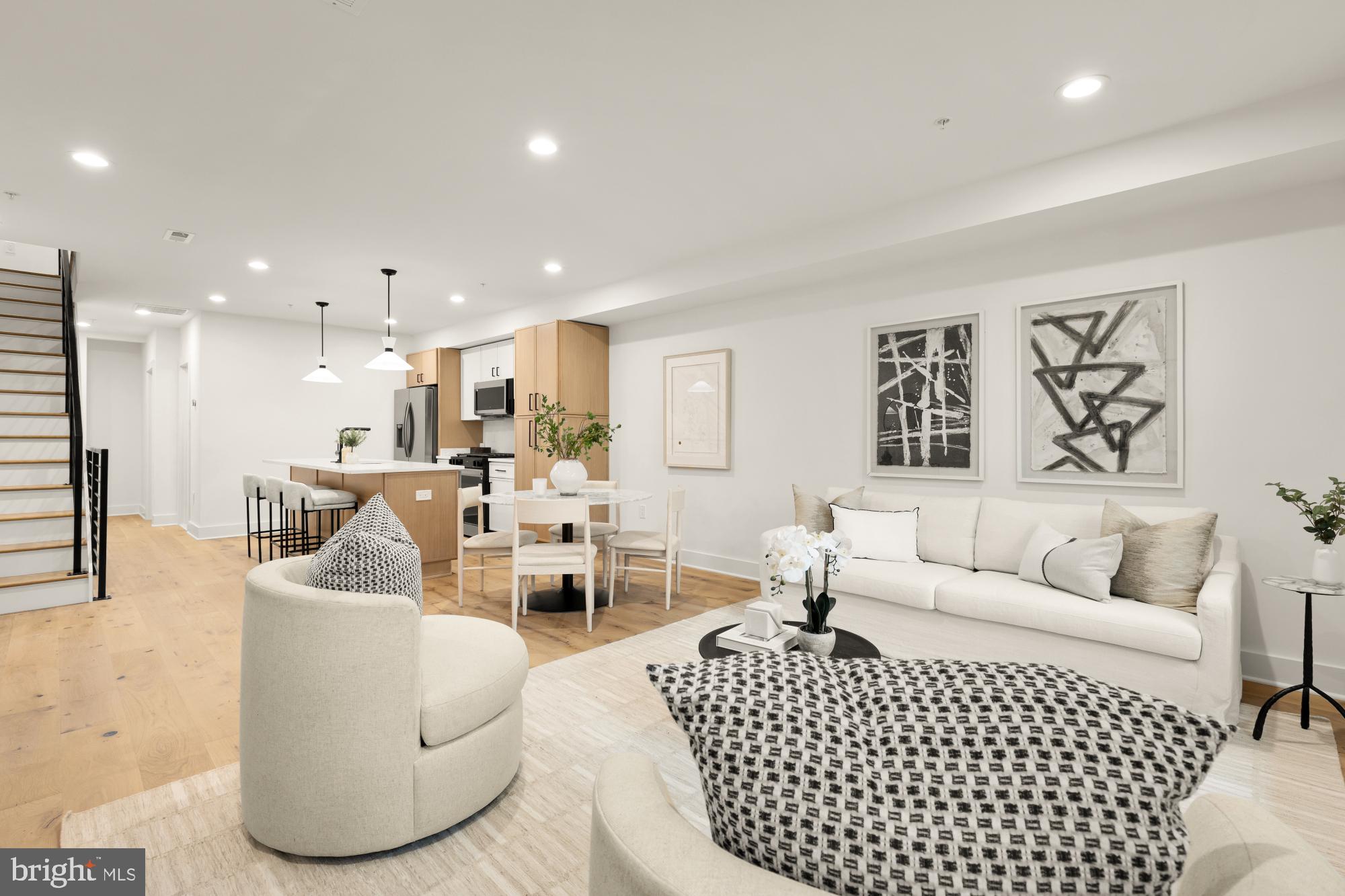1325 Orren Street Northeast, Unit D Washington, DC 20002 - Photo 6 of 44 a living room with furniture