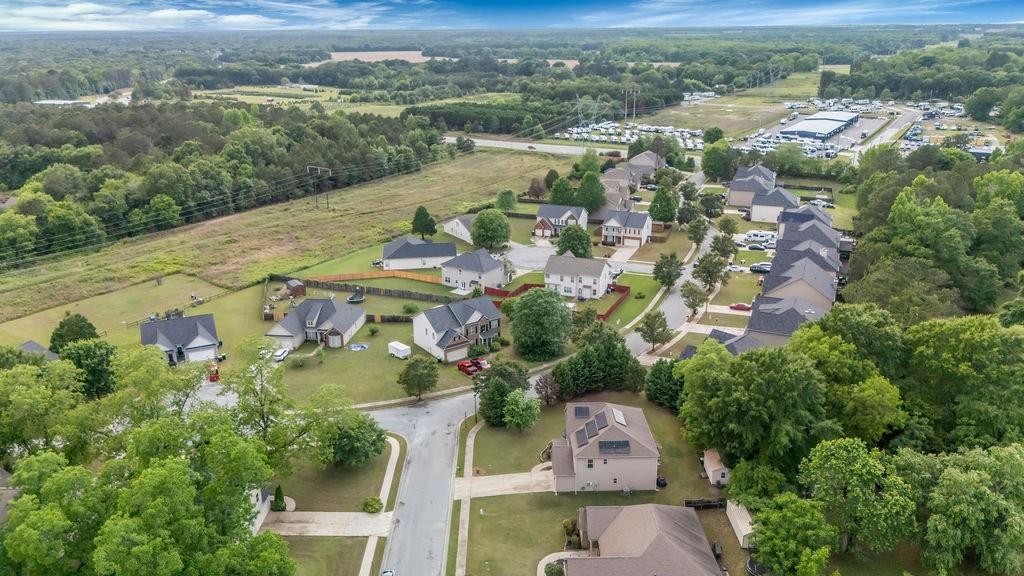 126 Meadow's Walk Drive Byron, GA 31008 - Photo 37 of 37 an aerial view of residential houses with outdoor space