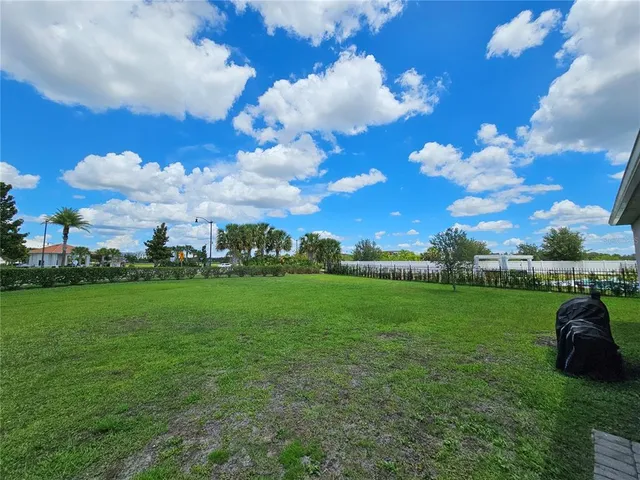 a view of a big yard