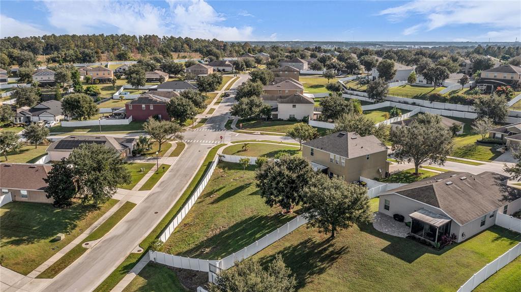 2962 Inca Avenue Clermont, FL 34715 - Photo 45 of 55 an aerial view of residential houses with outdoor space