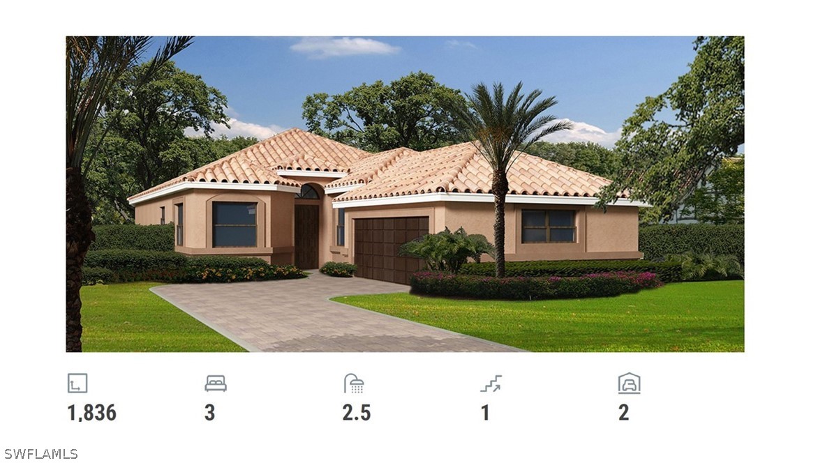 Pine Tree Drive Naples, FL 34112 - Photo 6 of 7 a view of a house with a yard