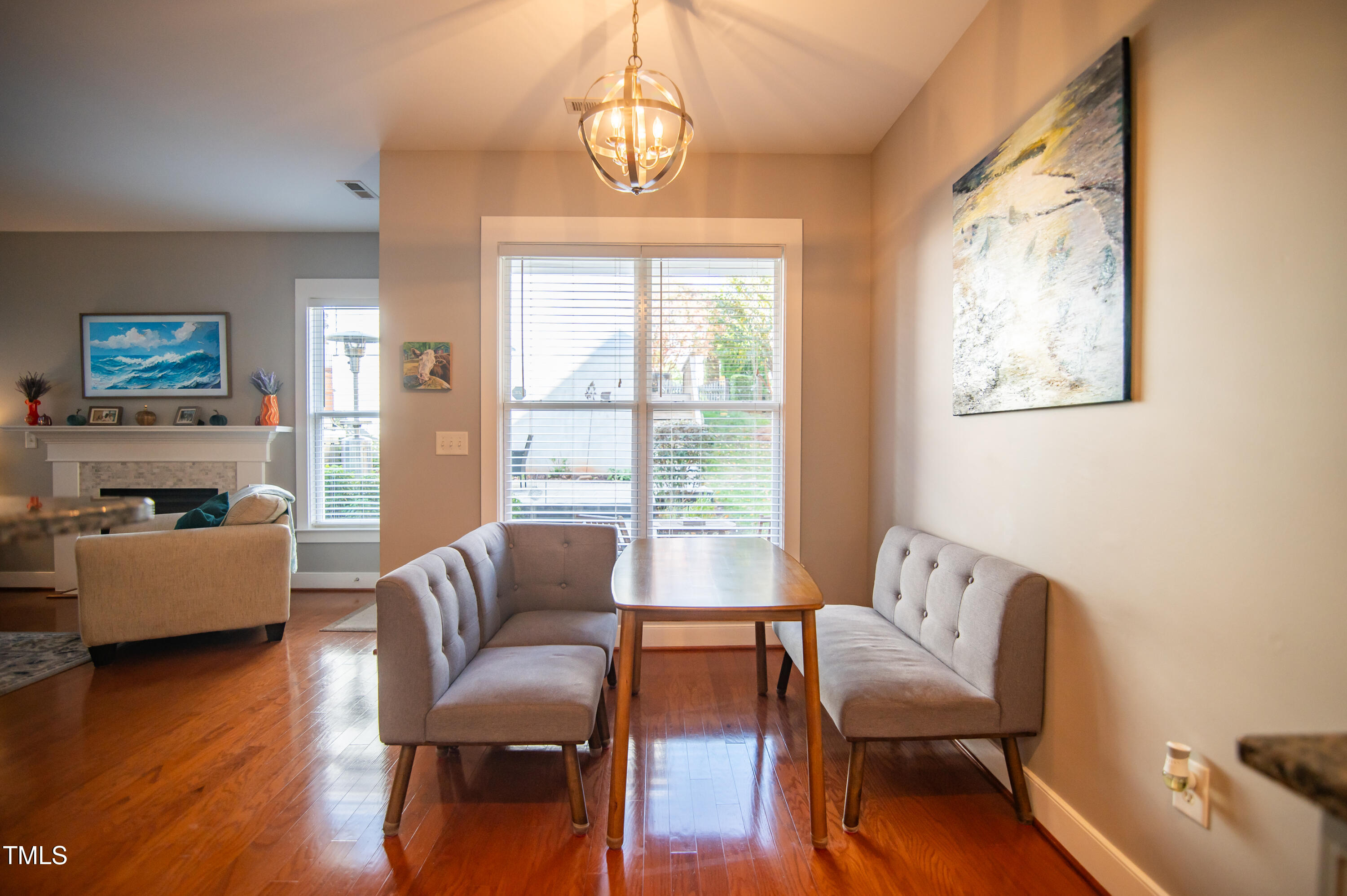 2220 Dunlin Lane Raleigh, NC 27614 - Photo 11 of 38 a living room with furniture and a large window