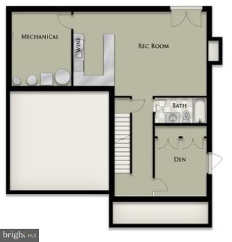 4609 Ridge Road Baltimore, MD 21236 - Photo 33 of 36 Lower Level Floor Plan