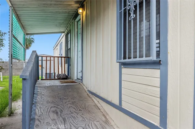 a view of a house with a staircase