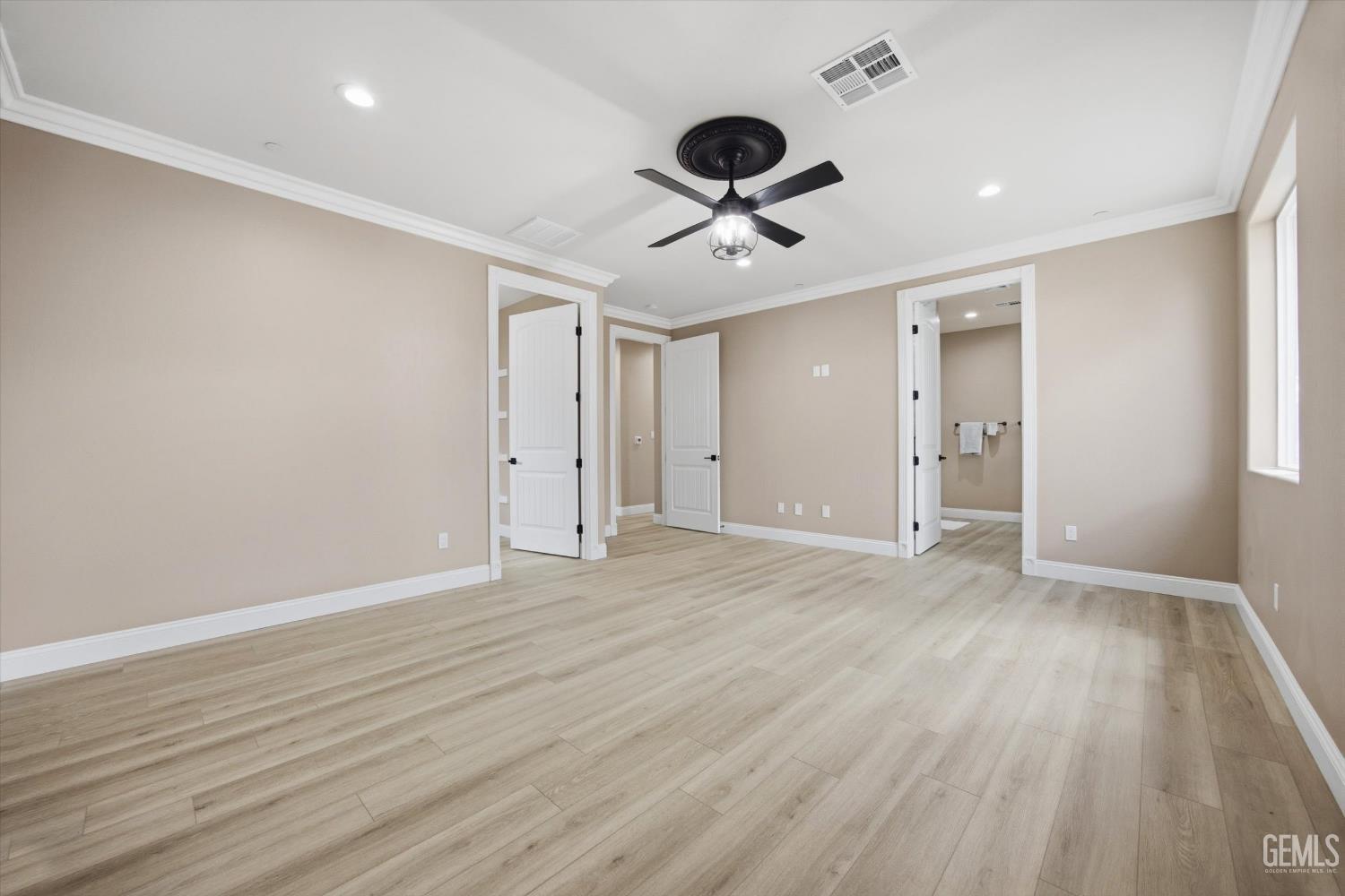 Undisclosed Address Tehachapi, CA 93561 - Photo 29 of 47 a view of an empty room with wooden floor