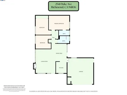 $638,000 | 2541 Duke Avenue, Richmond, CA 94806