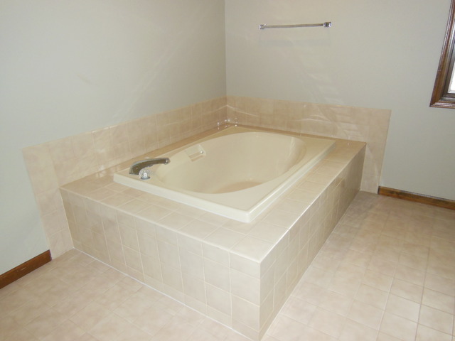 5811 Wild Plum Road Crystal Lake, IL 60014 - Photo 8 of 8 a white bath tub sitting in a bathroom