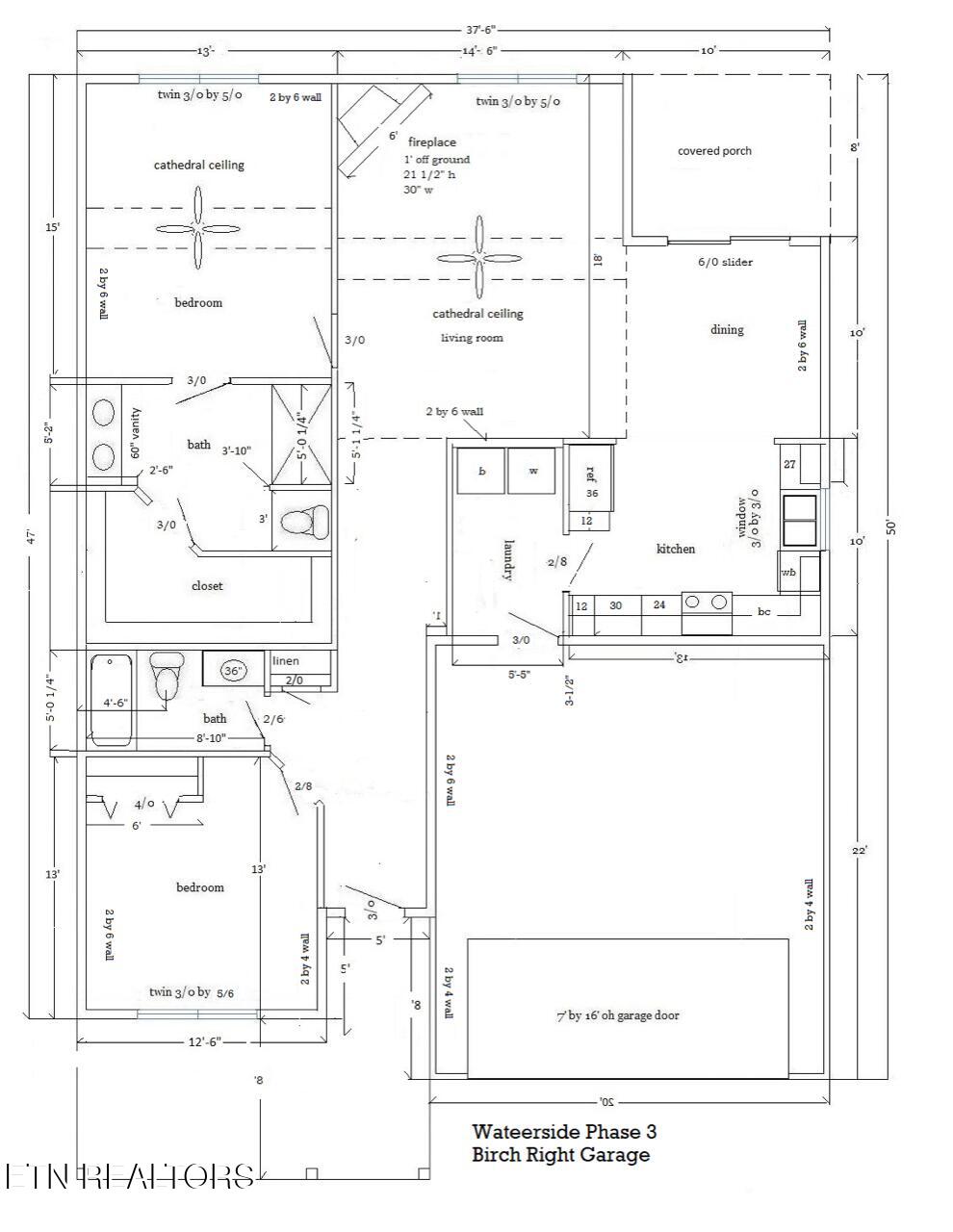 540 Henderson Road, Unit 33 Pigeon Forge, TN 37862 - Photo 48 of 53 Waterside Birch Right Garage Phase 3 cop