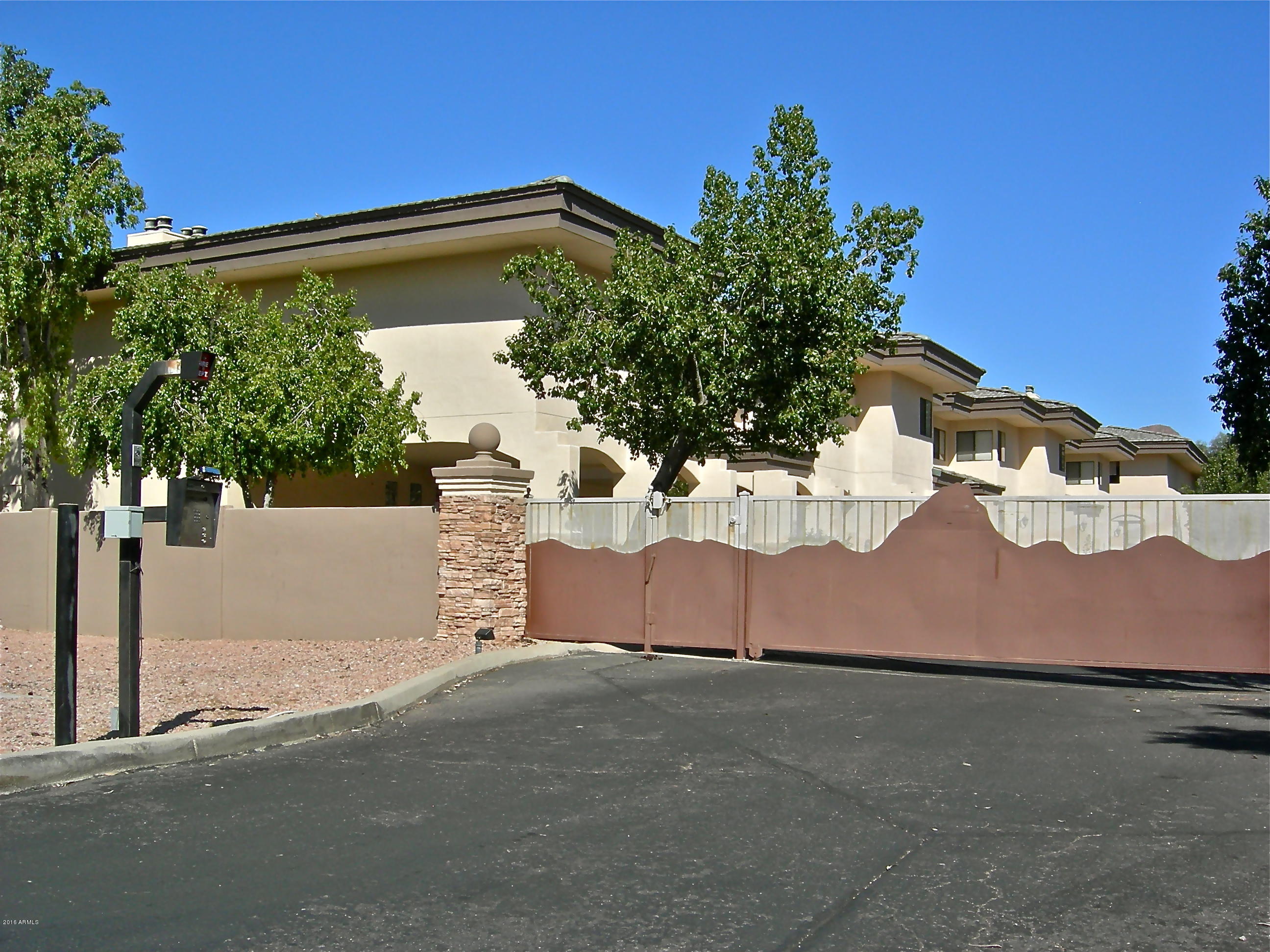 3235 East Camelback Road, Unit 213 Phoenix, AZ 85018 - Photo 2 of 43 Remote Gated Entrance