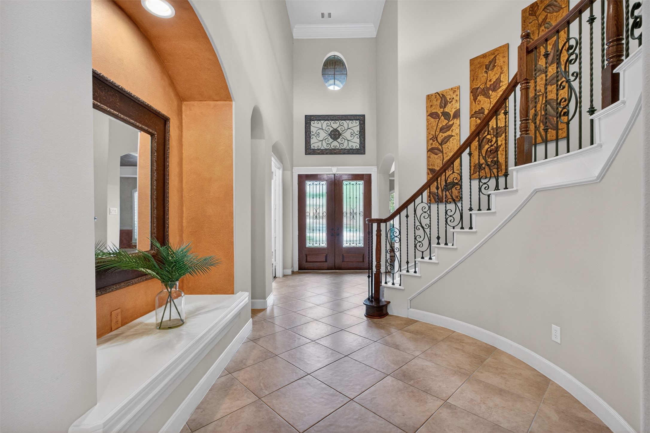7303 Starry Night Katy, TX 77494 - Photo 7 of 42 Soaring ceilings and a grand entry.