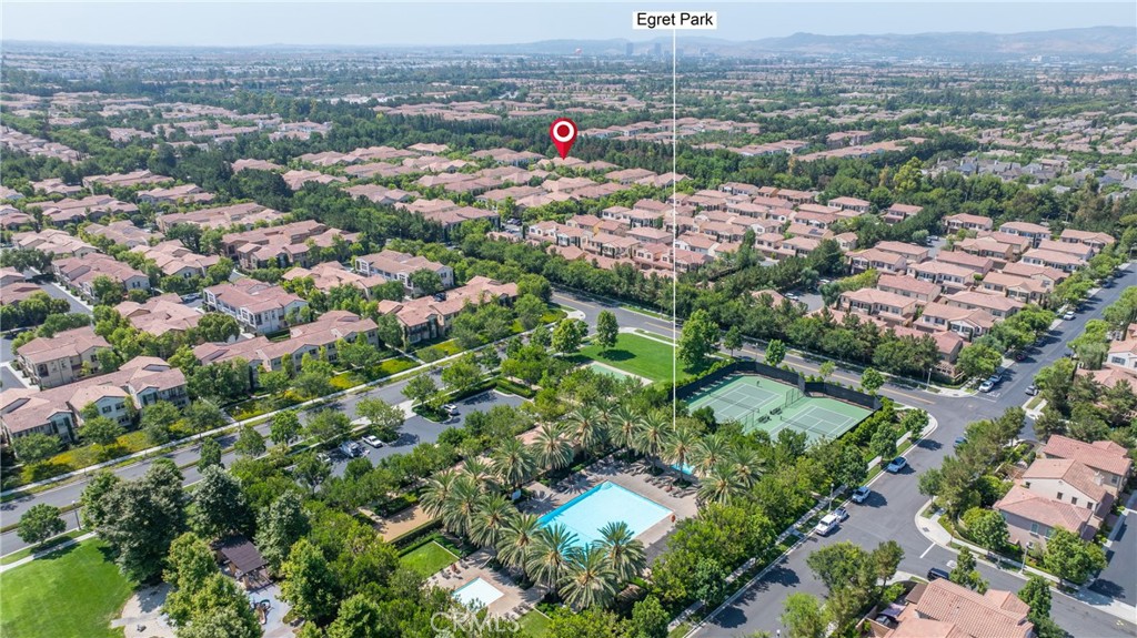 113 Mayfair Irvine, CA 92620 - Photo 27 of 31 an aerial view of residential houses with city view