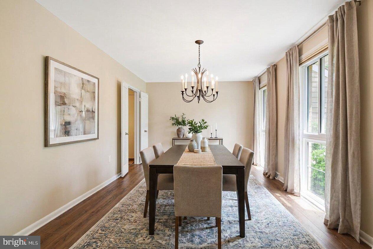 11814 Blue Spruce Road Reston, VA 20191 - Photo 4 of 56 Virtually staged formal dining room