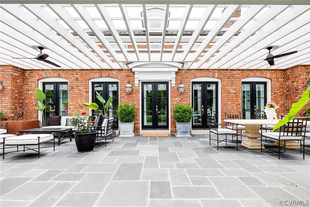 4702 Rolfe Road Richmond, VA 23226 - Photo 40 of 48 Stunning Slate Porch overlooking Backyard