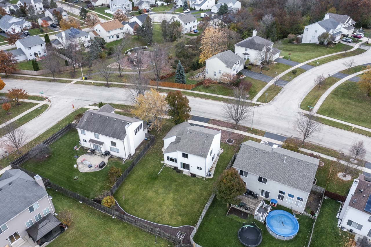 25782 West Prairieview Road Round Lake, IL 60073 - Photo 31 of 34 an aerial view of a house with outdoor space
