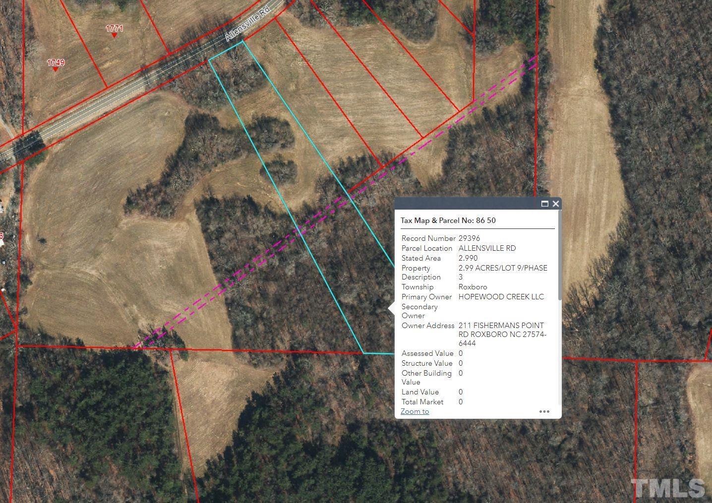 Lot 9 Allensville Road Roxboro, NC 27574 - Photo 6 of 9 a view of entryway