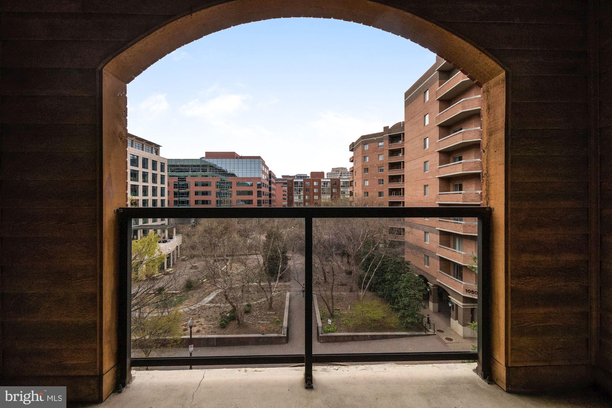 1029 North Stuart Street, Unit 515 Arlington, VA 22201 - Photo 12 of 27 Main Level Balcony with Terrific Views