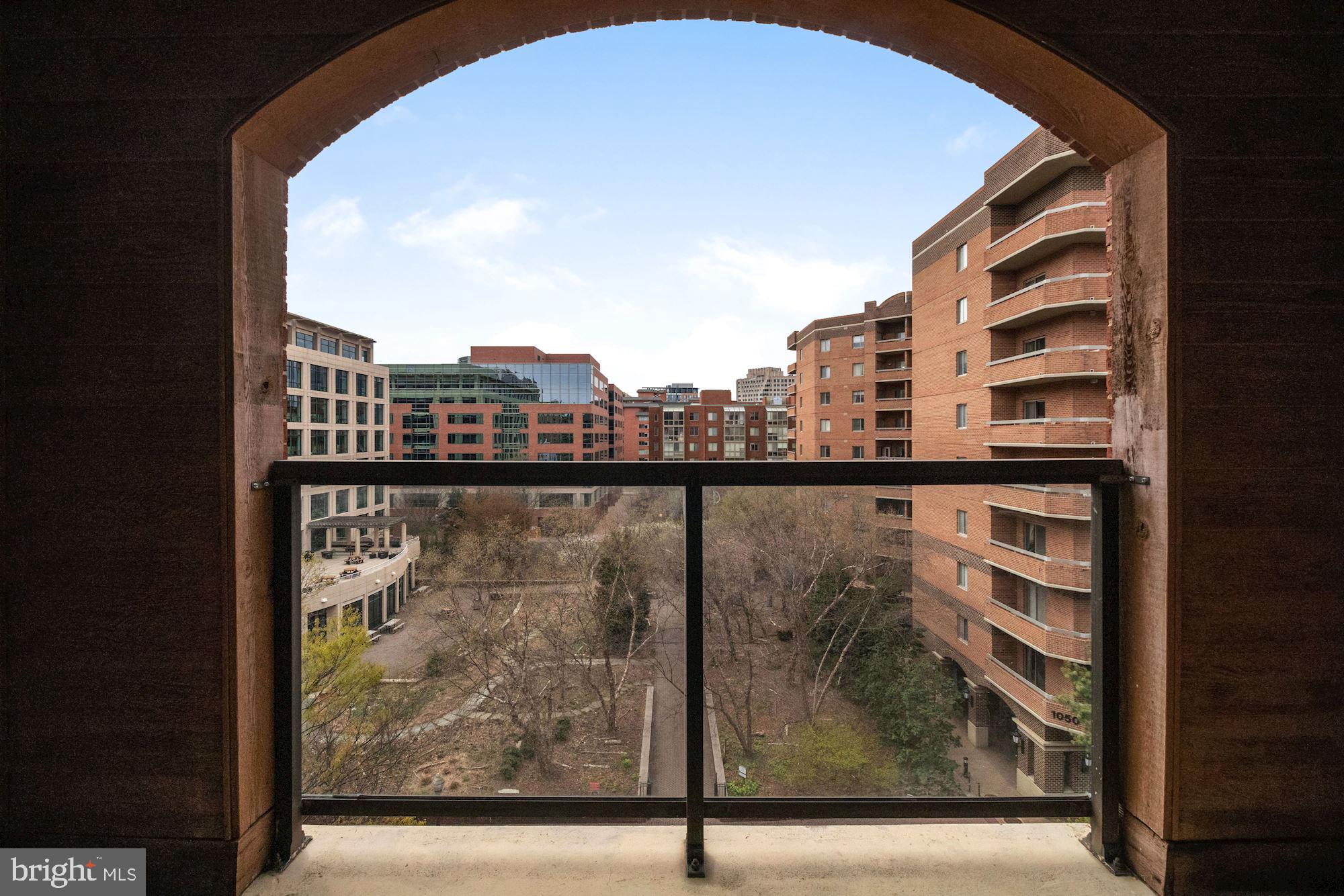 1029 North Stuart Street, Unit 515 Arlington, VA 22201 - Photo 22 of 27 Master Bedroom Balcony