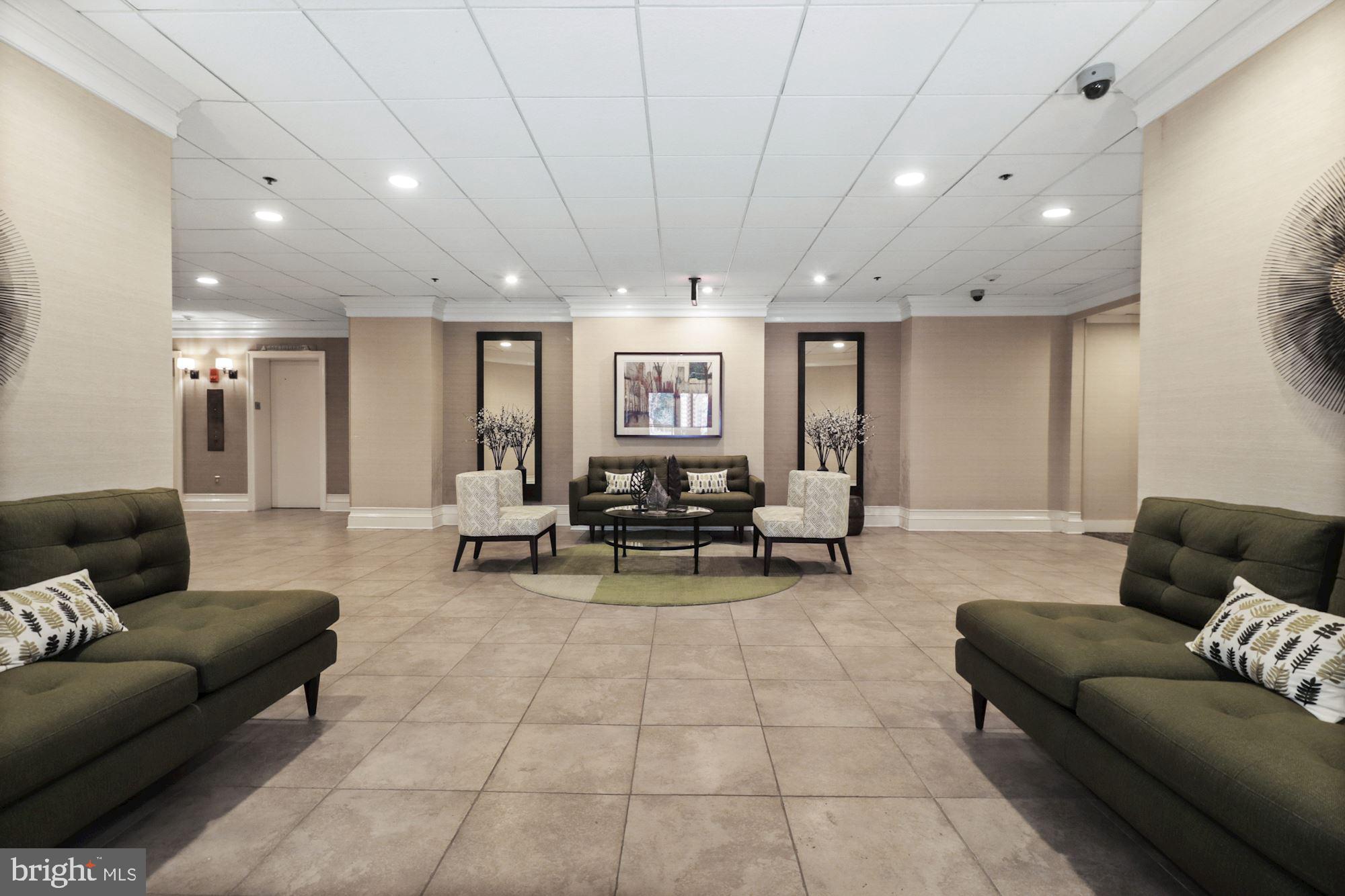 1029 North Stuart Street, Unit 515 Arlington, VA 22201 - Photo 4 of 27 Spacious Lobby