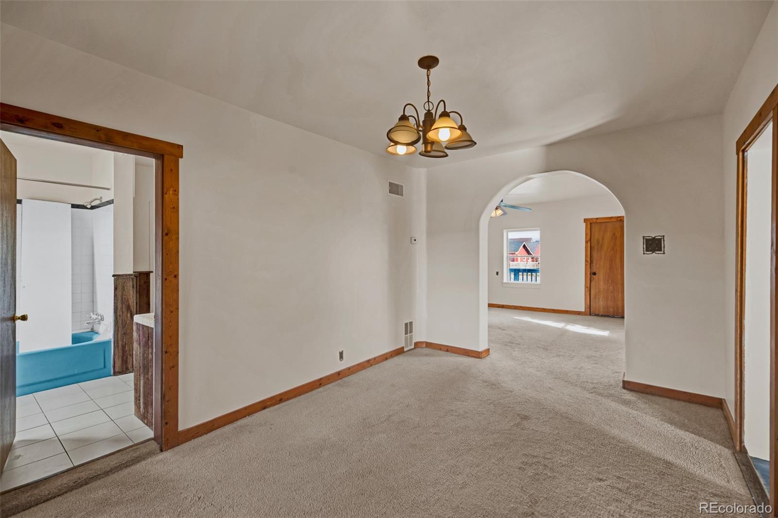 711 Front Street Fairplay, CO 80440 - Photo 10 of 40 an empty room with a view of a bathroom