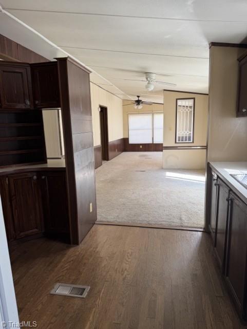 4614 Seward Road Pfafftown, NC 27040 - Photo 8 of 20 View from kitchen to dining and den