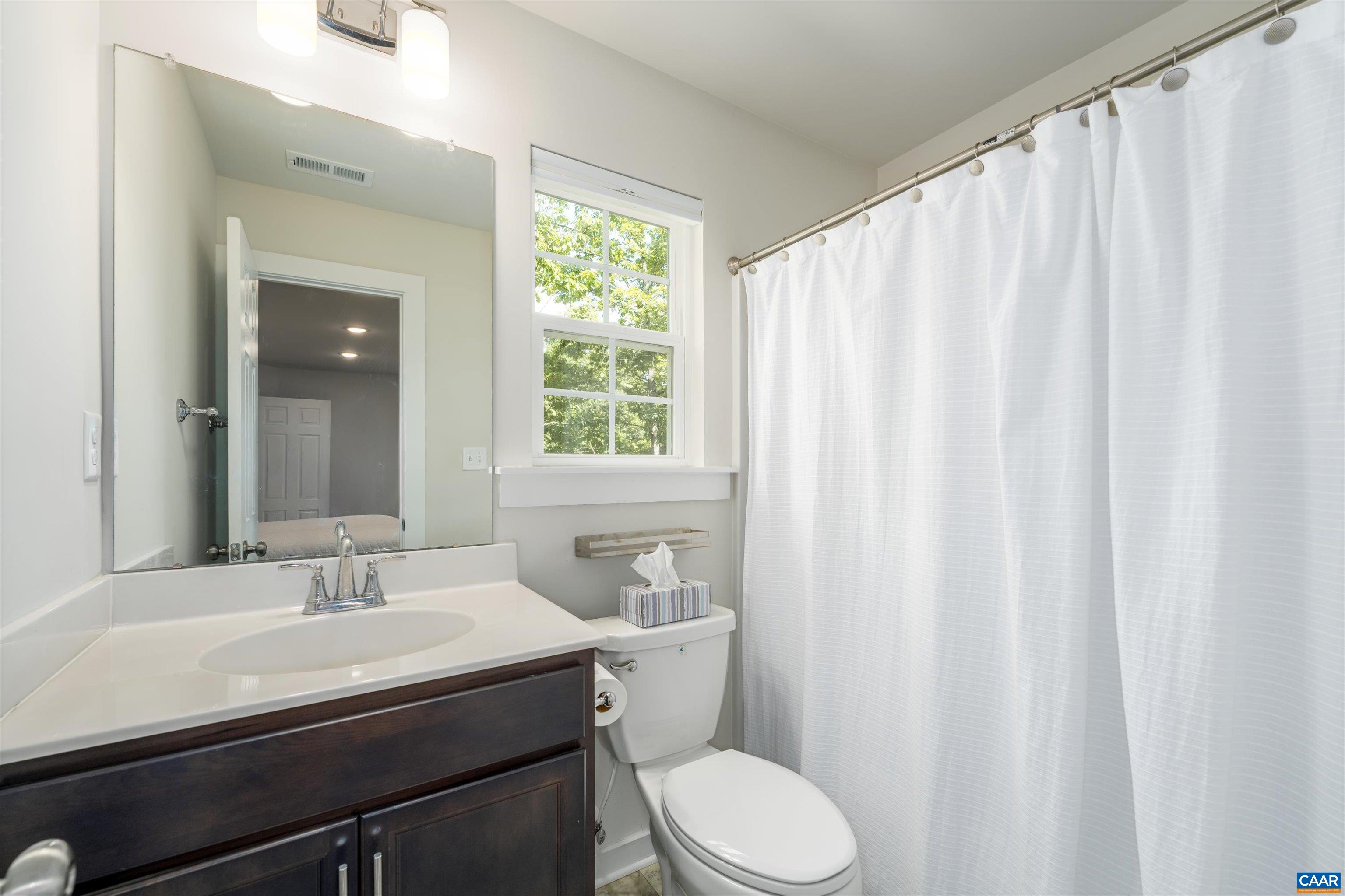 6 Kingswood Road Palmyra, VA 22963 - Photo 29 of 41 a bathroom with a sink a toilet and a mirror