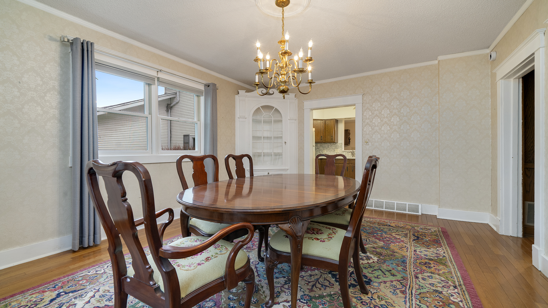 321 East Chamberlin Street Dixon, IL 61021 - Photo 21 of 58 a view of a dining room with furniture and wooden floor