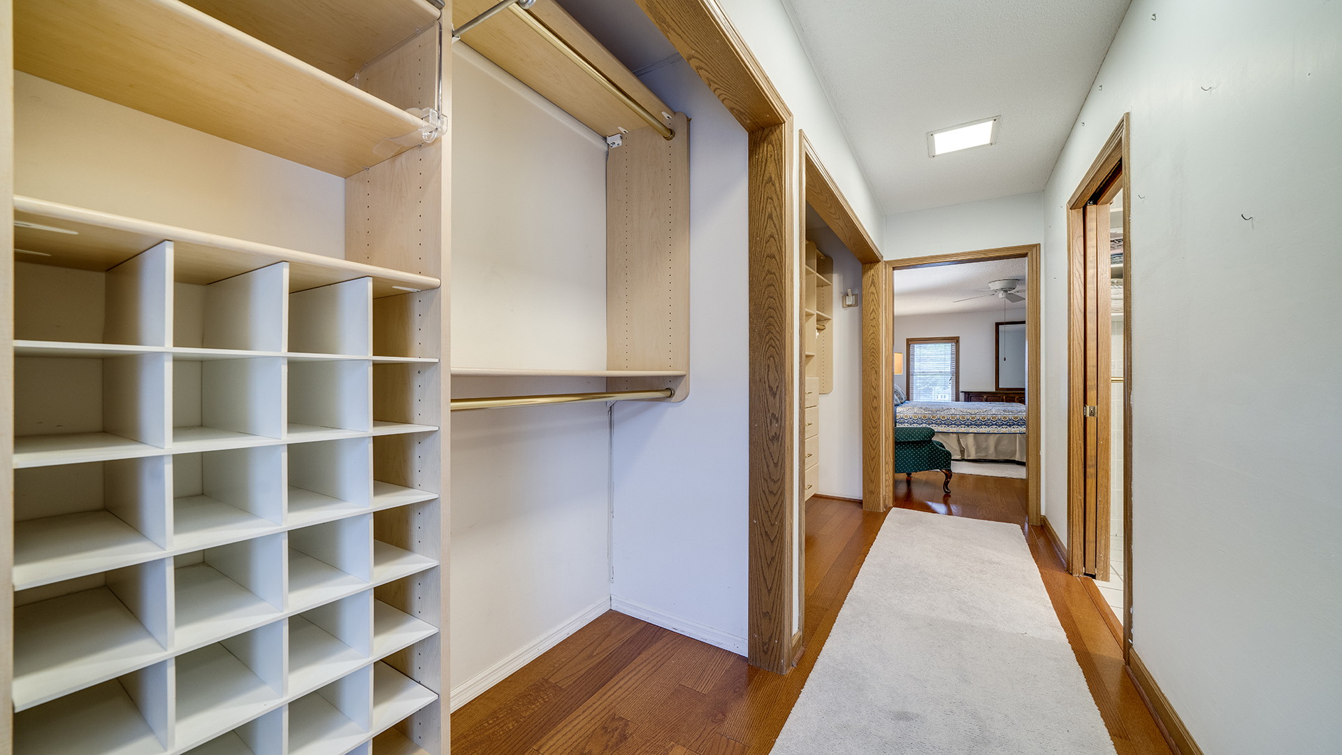 321 East Chamberlin Street Dixon, IL 61021 - Photo 31 of 58 a view of a hallway with wooden floor and staircase