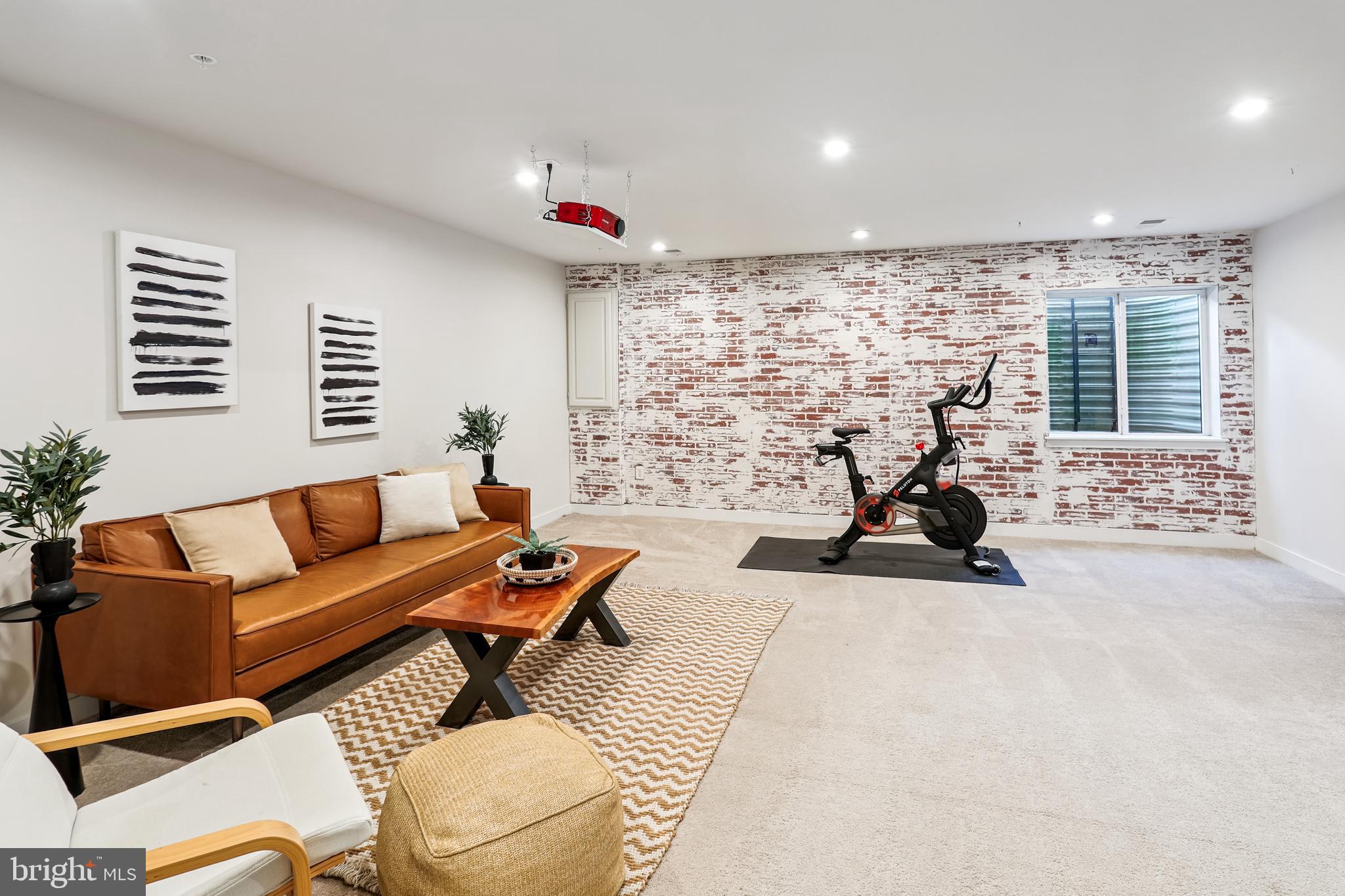 6412 Dalston Street Middle River, MD 21220 - Photo 25 of 53 a living room with furniture and a large window