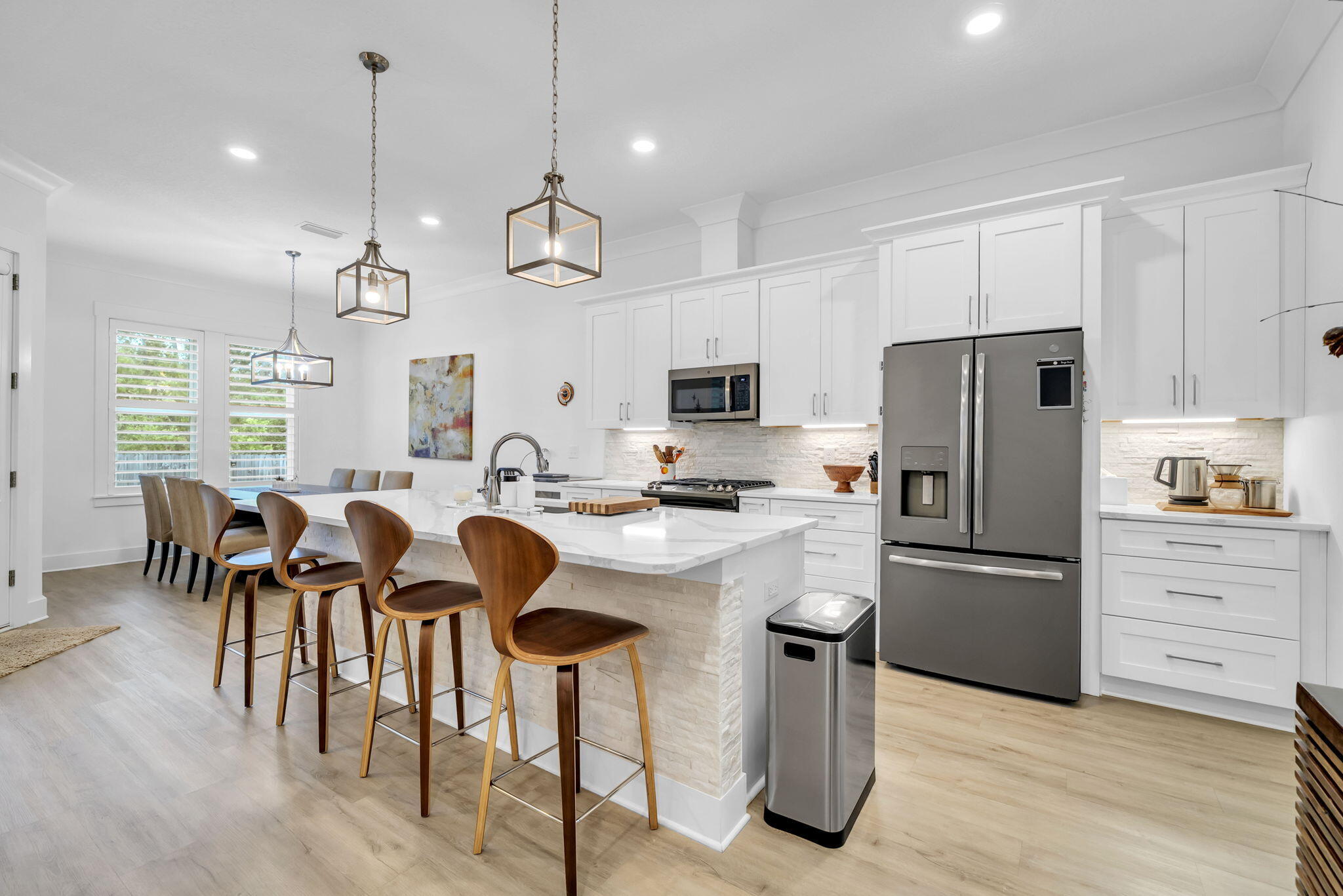1166 Deer Moss Loop Niceville, FL 32578 - Photo 14 of 46 Center island with breakfast bar