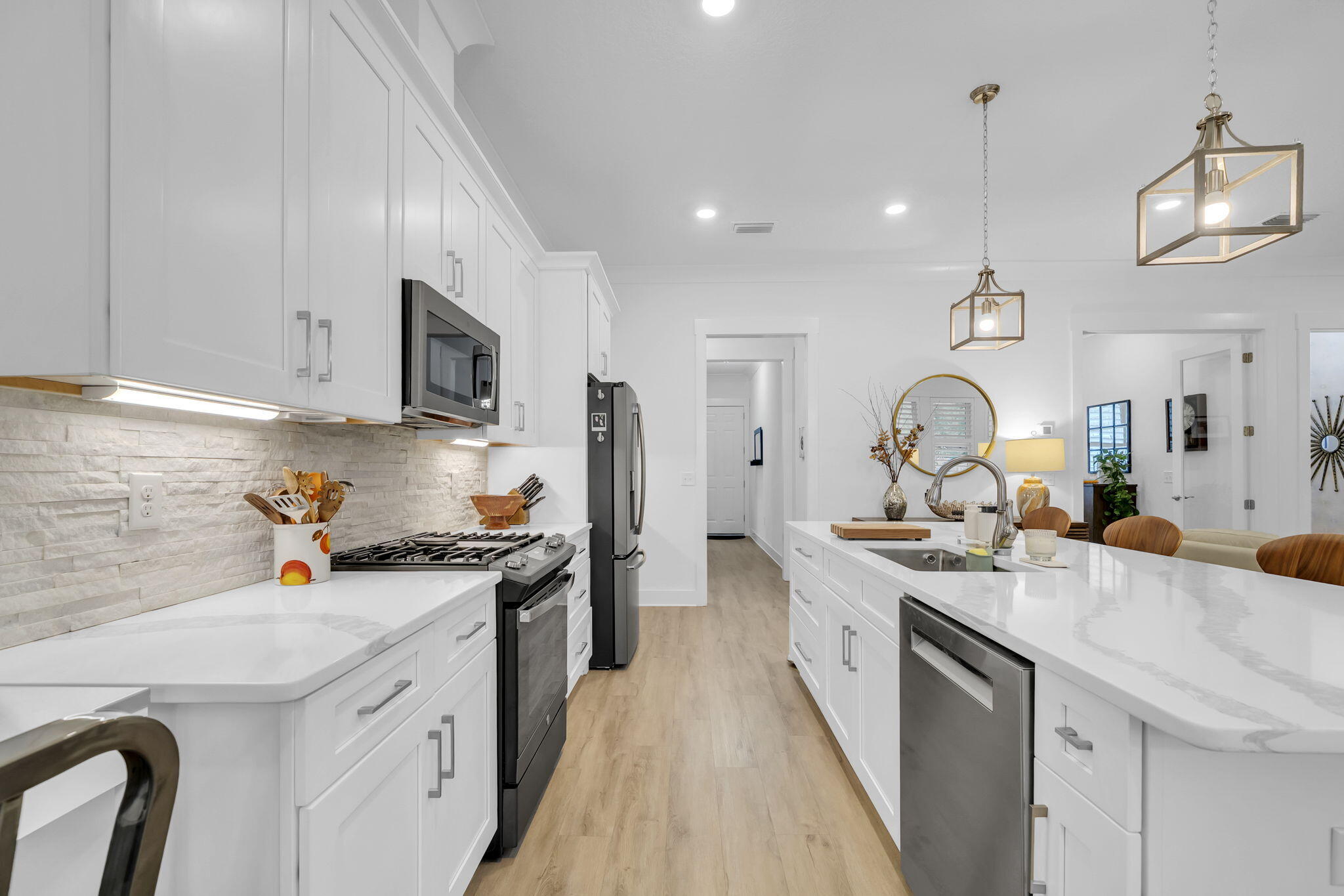 1166 Deer Moss Loop Niceville, FL 32578 - Photo 17 of 46 Quartz countertops and lots of storage!