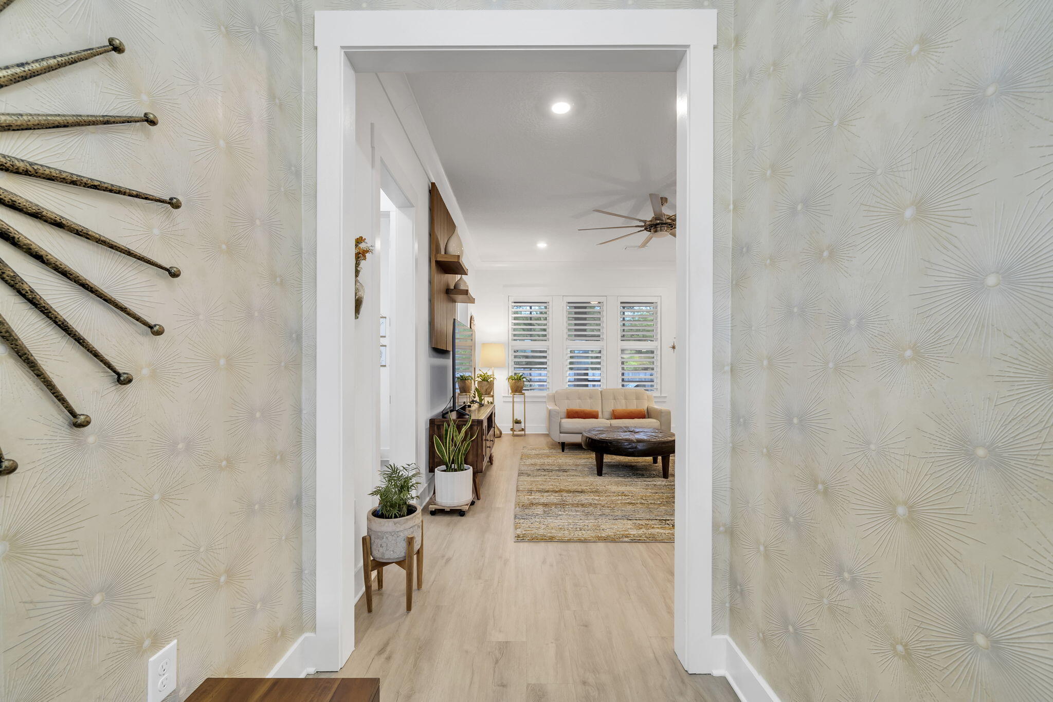 1166 Deer Moss Loop Niceville, FL 32578 - Photo 7 of 46 Foyer leading to the living room