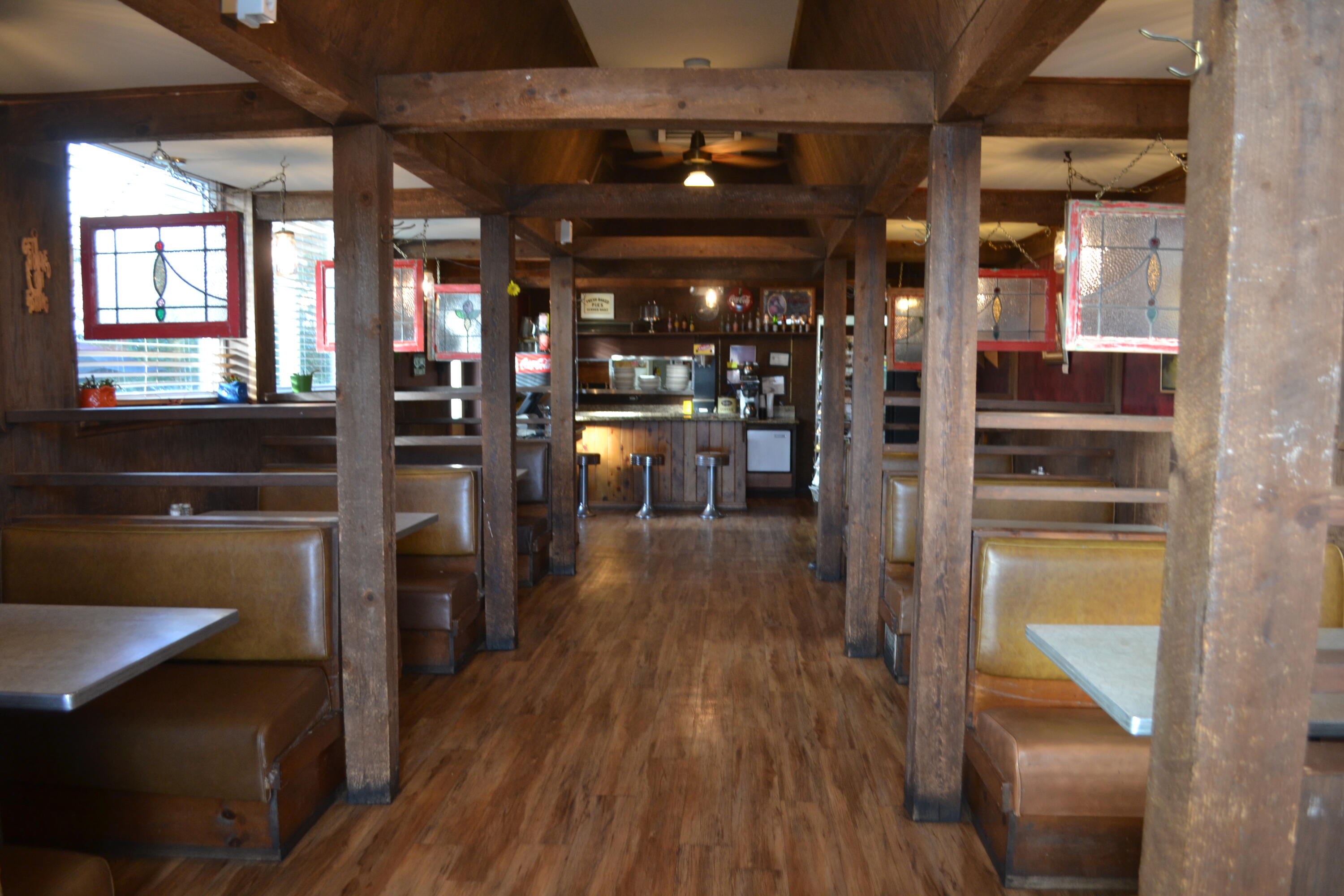 24860 Main Street Fall River Mills, CA 96028 - Photo 15 of 50 a hallway with wooden floor