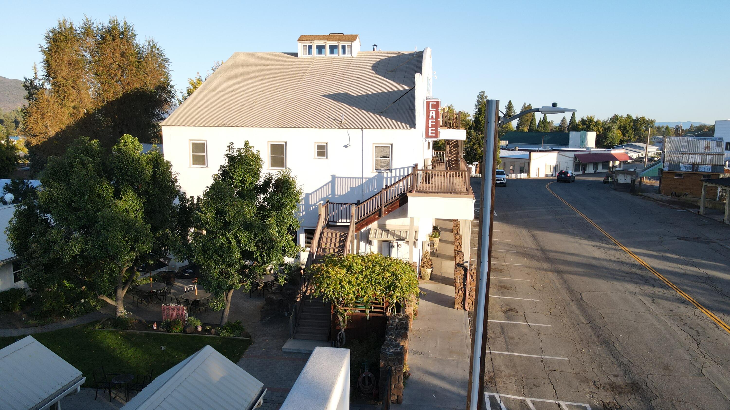 24860 Main Street Fall River Mills, CA 96028 - Photo 45 of 50 a view of a city from a terrace