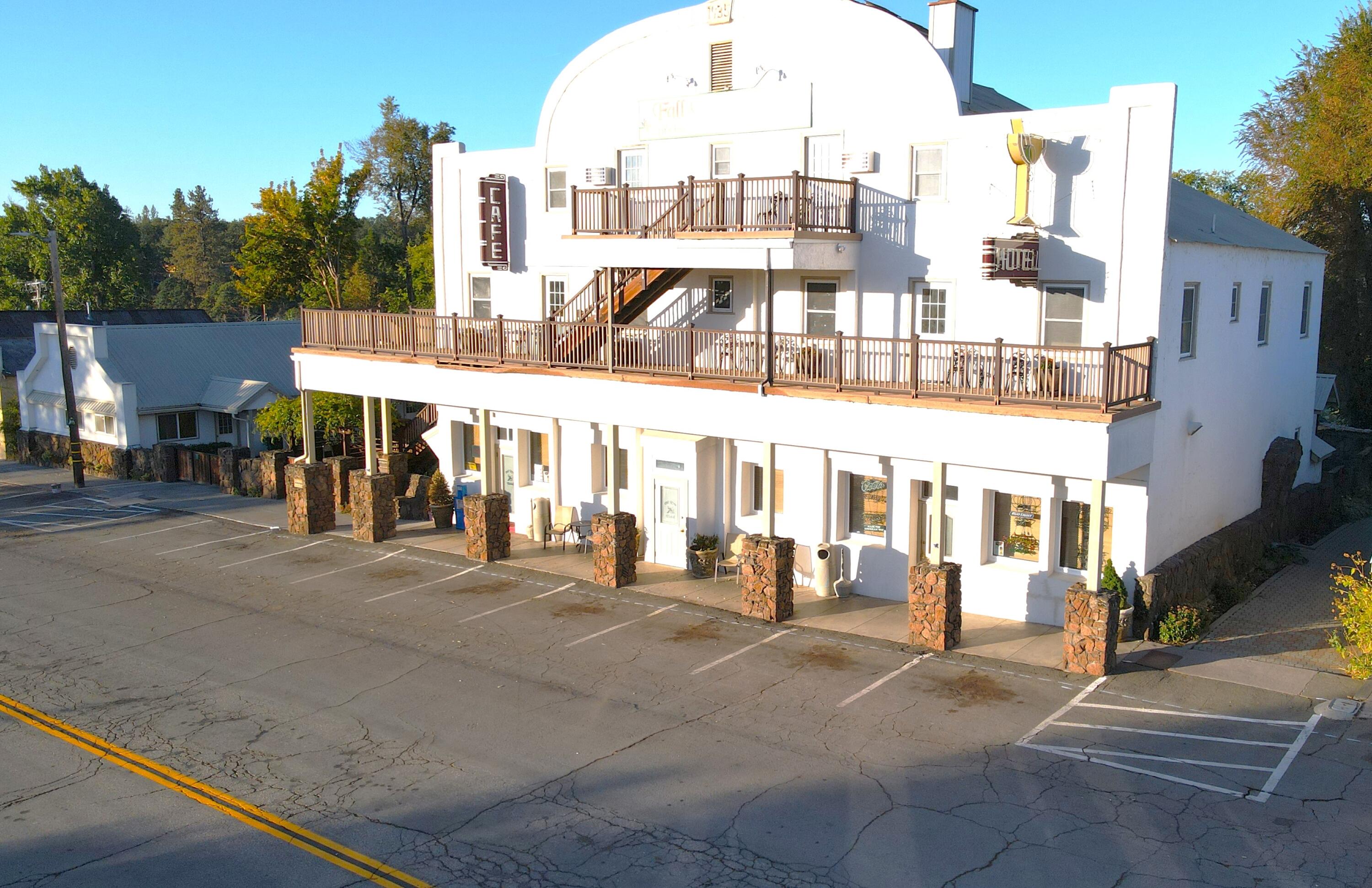 24860 Main Street Fall River Mills, CA 96028 - Photo 47 of 50 a view of a building with a street