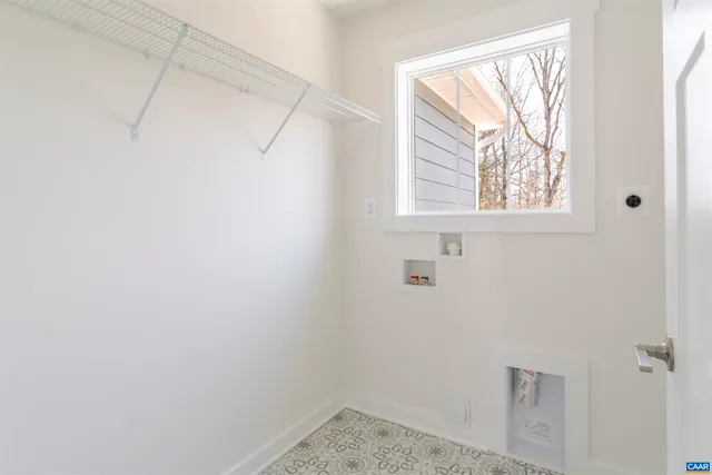 a small space with a window