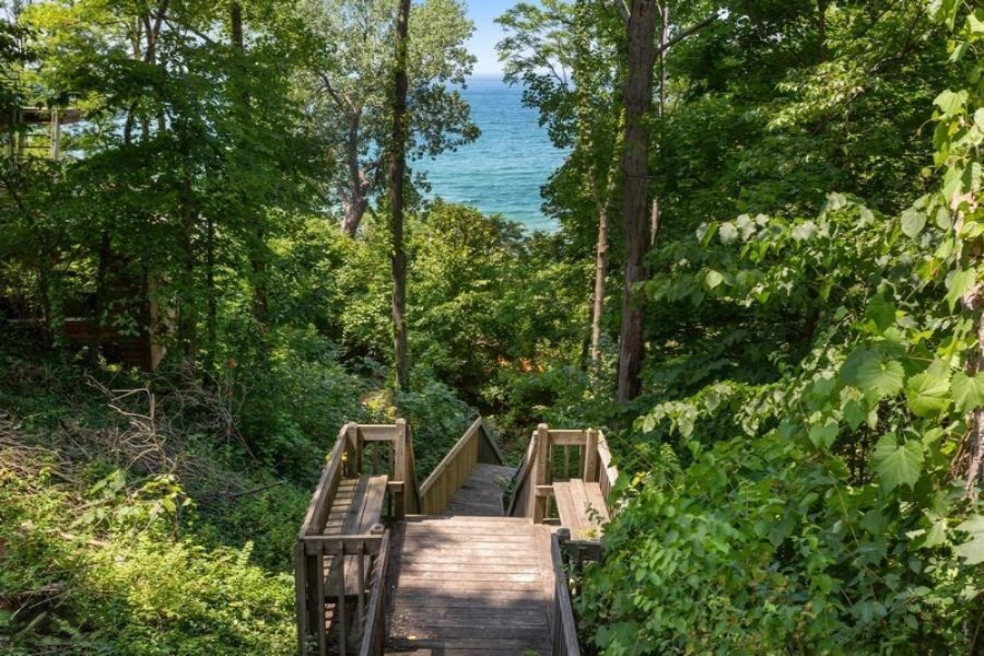 15468 Lakeshore Road Lakeside, MI 49116 - Photo 36 of 37 To the Deeded Beach Next-door