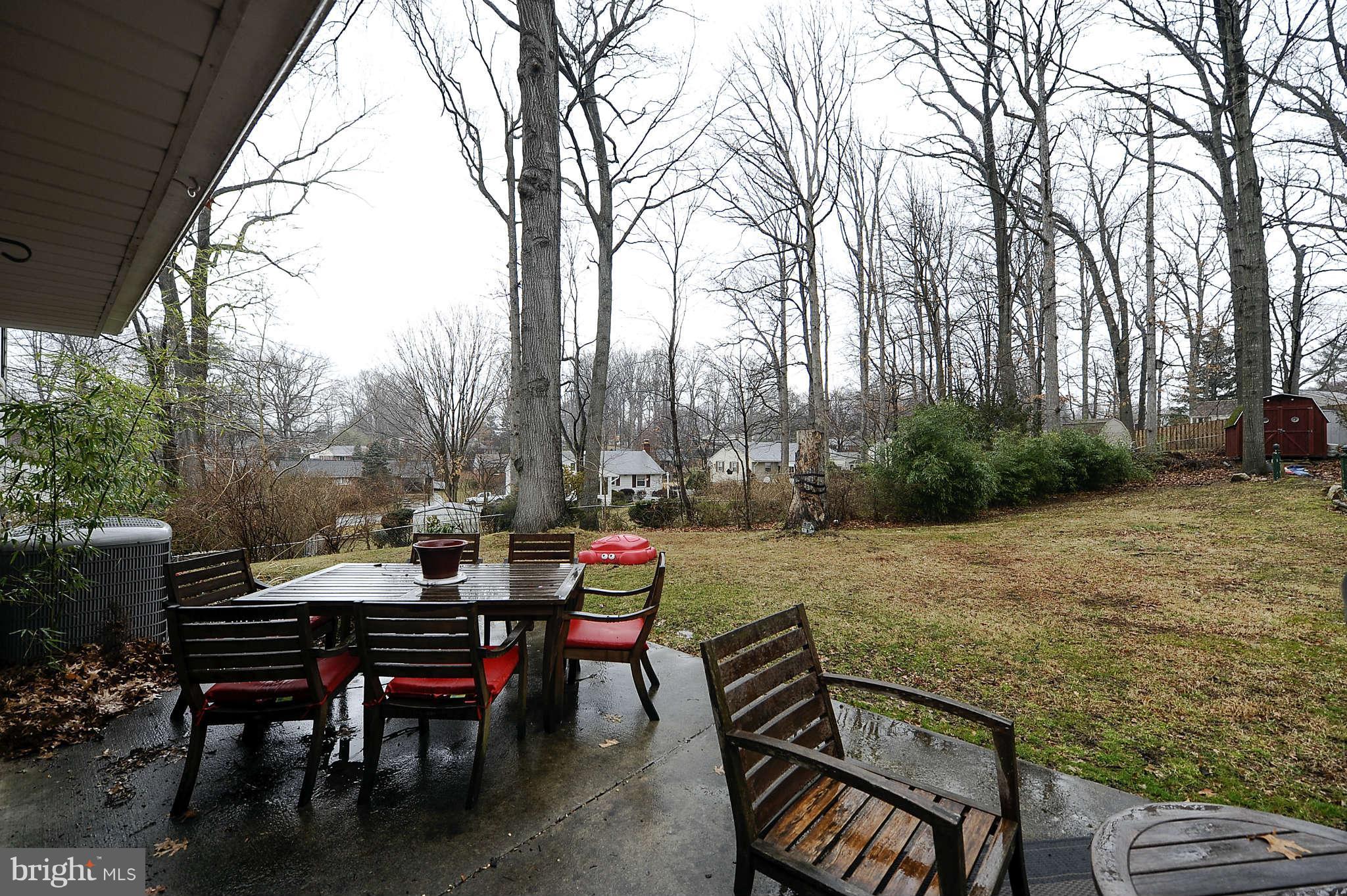5411 Inverchapel Road Springfield, VA 22151 - Photo 21 of 22 a view of a tables and chairs in a patio